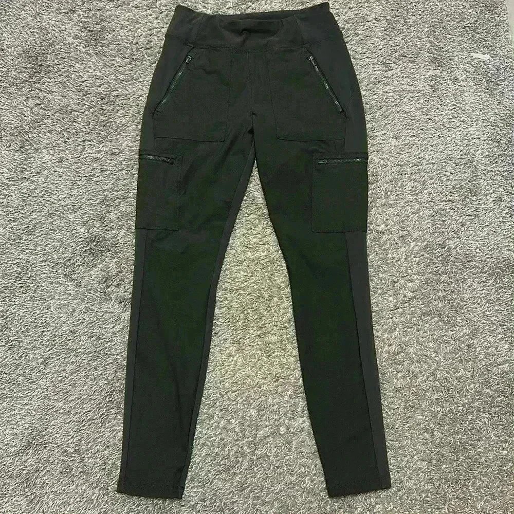 EUC Athleta Hybrid Tight, Olive Green, Size S